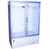 Холодильный Шкаф-витрина Айстермо ШХС - 1.4 со стеклянными дверями и автооттайкой