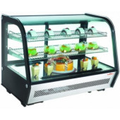 Витрина холодильная кондитерская FROSTY FW-160 black (черная)