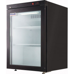 Холодильный шкаф POLAIR DM102-Bravo чёрный с замком