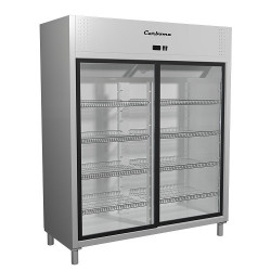 Холодильный шкаф R1400K Carboma INOX