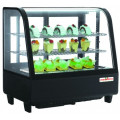 Витрина холодильная кондитерская настольная GoodFood RTW100L Premium black (черная)