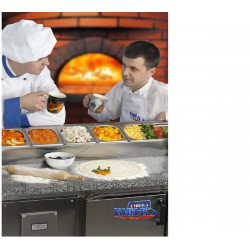 Холодильные столы для пиццы КИЙ-В СХ-М 1500х600