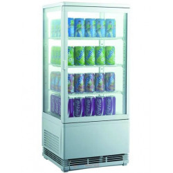 Шкаф-витрина холодильная EWT INOX RT68L