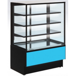 Витрина холодильная кондитерская ВПВ Адажио Cube 1300 RAL9005
