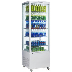 Холодильный шкаф-витрина EWT INOX RT500L