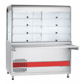 Прилавок-витрина холодильный ABAT ПВВ(Н)-70КМ-С-01-ОК