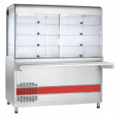 Прилавок-витрина холодильный ABAT ПВВ(Н)-70КМ-С-03-НШ