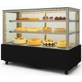 Витрина холодильная кондитерская HURAKAN HKN-LPD150S BLACK