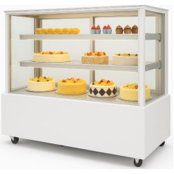 Витрина холодильная кондитерская HURAKAN HKN-LPD150S WHITE