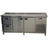 Холодильный стол 2 двери + 2 ящика 1860х700х850 ТМ Tehma
