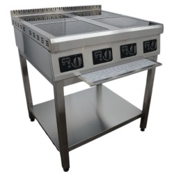 Плита индукционная 4-х конфорочная 3,0 кВт напольная (750х700х850) ТМ Tehma