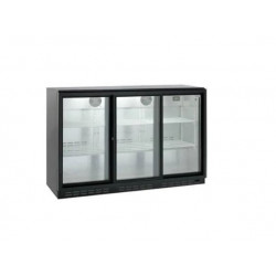 Холодильный шкаф-витрина стеклянные двери HKN-GXDB315-SL
