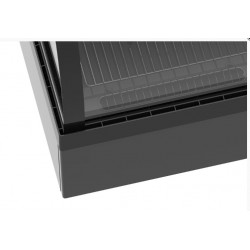 Витрина холодильная кондитерская GoodFood RTW100L3 Premium (черная)
