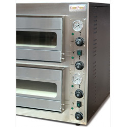 Электрическая печь для выпекания пиццы GoodFood 4+4х35 PO44