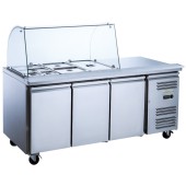 Стол холодильный GoodFood GF-GN3100SALGC-HC