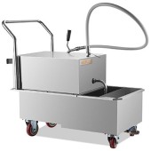 Промышленный аппарат для фильтрации и очистки пищевого масла GoodFood OIL45