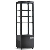Шкаф холодильный витрина GoodFood RT235L3N black (черный)
