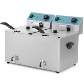 Фритюрница электрическая GoodFood EF88T BLUE с краном