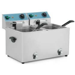Фритюрница электрическая GoodFood EF88T BLUE с краном