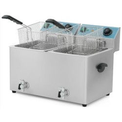 Фритюрница электрическая GoodFood EF88T BLUE с краном