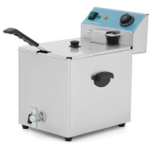 Фритюрница электрическая GoodFood EF8T BLUE с краном