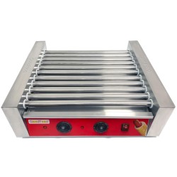 Гриль роликовый GoodFood HDRG11 RED + комплект стекла