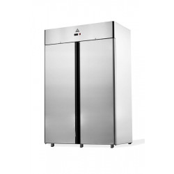 Холодильный шкаф Arkto V 1.0 G, универсальный, двухдверный (нерж)