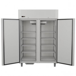 Холодильный шкаф Juka VD140M (нерж), двухдверный
