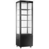 Витрина холодильная Hurakan HKN-UPD218B BLACK