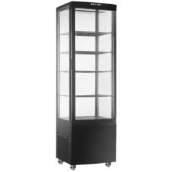 Витрина холодильная Hurakan HKN-UPD218B BLACK