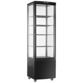 Витрина холодильная Hurakan HKN-UPD238B BLACK