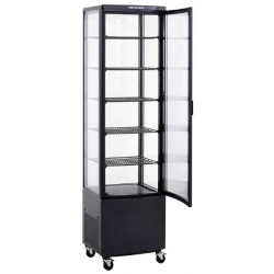 Витрина холодильная Hurakan HKN-UPD278B BLACK