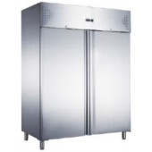 Шкаф холодильный HURAKAN HKN-GX1410TN INOX