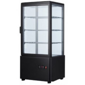 Шкаф-витрина холодильная REEDNEE RT78L black (черная)