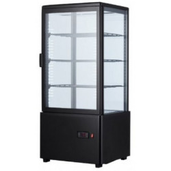 Шкаф-витрина холодильная REEDNEE RT78L black (черная)