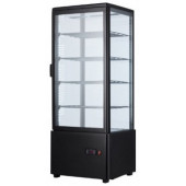 Шкаф-витрина холодильная REEDNEE RT78B black (черная)