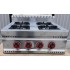 Газовая плита 4-х конфорочная Silver 2907-PR Газовая плита 4-х конфорочная Silver 2907-PR