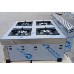 Газовая плита 4-х конфорочная Silver 2907-PR Газовая плита 4-х конфорочная Silver 2907-PR