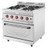 Плита газовая 4-х конфорочная с духовкой Silver KZN-80