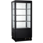 Шкаф холодильный настольный FROSTY RT78L-1D black (черная)