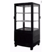 Шкаф холодильный настольный FROSTY FL-58 black (черная)