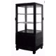 Шкаф холодильный настольный FROSTY FL-78R black (черная)