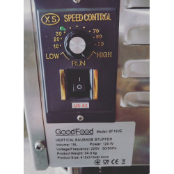 Шприц колбасный вертикальный электрический (15 Л) GoodFood SF15VE